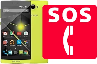 Llamadas de emergencia en Archos 50 Diamond