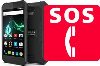 Llamadas de emergencia en Archos 50 Saphir