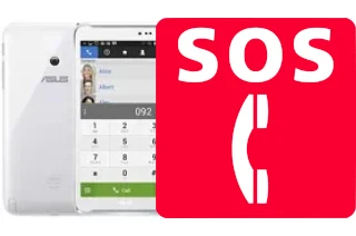 Llamadas de emergencia en Asus Fonepad Note FHD6