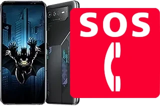 Llamadas de emergencia en Asus ROG Phone 6 Batman Edition