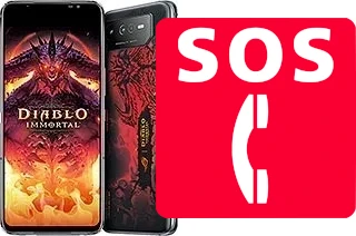 Llamadas de emergencia en Asus ROG Phone 6 Diablo Immortal Edition