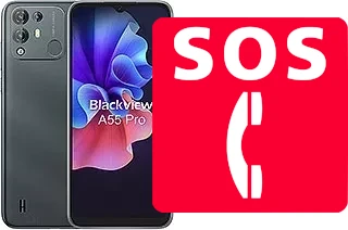 Llamadas de emergencia en Blackview A55 Pro