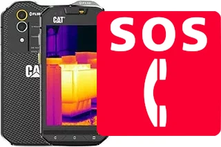 Llamadas de emergencia en Cat S60