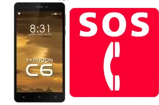 Llamadas de emergencia en Cloud Mobile Typhoon C6