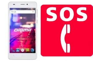 Llamadas de emergencia en Digma Citi Z560 4G