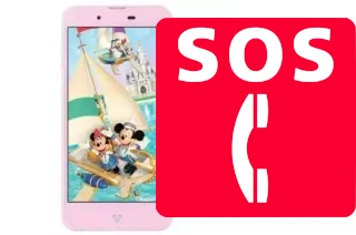 Llamadas de emergencia en Disney Mobile DM-01J