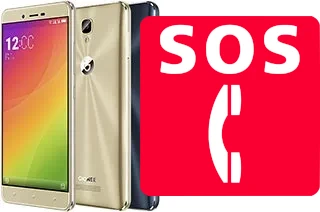 Llamadas de emergencia en Gionee P8 Max