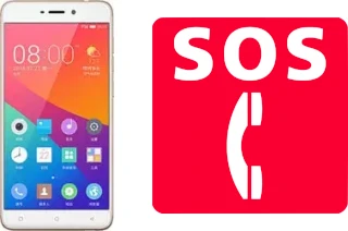 Llamadas de emergencia en Gionee S5