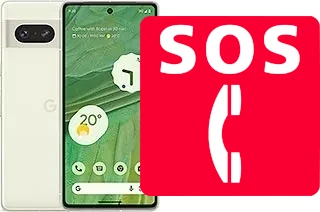 Llamadas de emergencia en Google Pixel 7