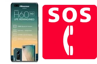 Llamadas de emergencia en HiSense H60 5G