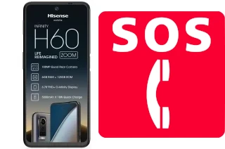 Llamadas de emergencia en HiSense H60 Zoom