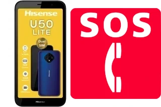 Llamadas de emergencia en HiSense U50 Lite