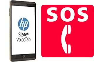 Llamadas de emergencia en HP Slate6 VoiceTab