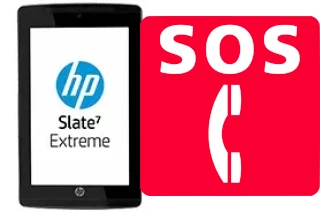 Llamadas de emergencia en HP Slate7 Extreme