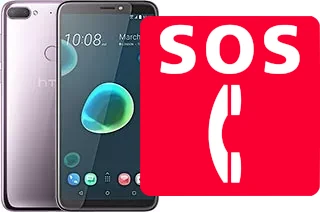 Llamadas de emergencia en HTC Desire 12+