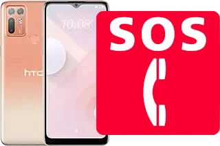 Llamadas de emergencia en HTC Desire 20+