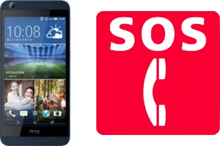 Llamadas de emergencia en HTC Desire 626G
