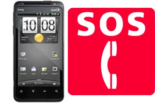 Llamadas de emergencia en HTC EVO Design 4G