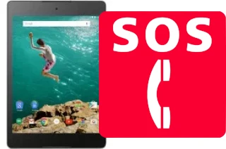 Llamadas de emergencia en HTC Nexus 9