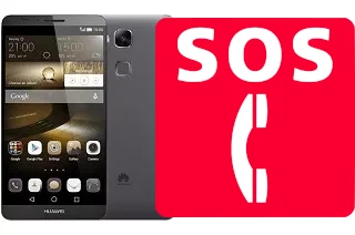 Llamadas de emergencia en Huawei Ascend Mate7 Monarch