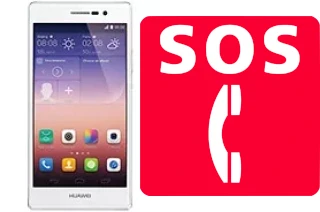 Llamadas de emergencia en Huawei Ascend P7