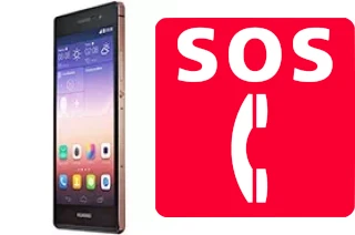 Llamadas de emergencia en Huawei Ascend P7 Sapphire Edition