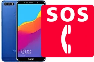 Llamadas de emergencia en Huawei Honor 7A