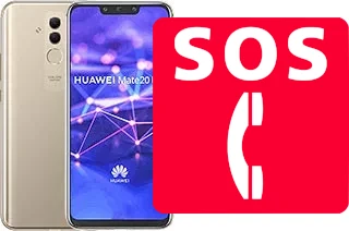 Llamadas de emergencia en Huawei Mate 20 lite