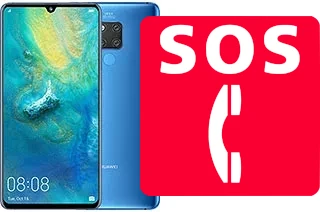 Llamadas de emergencia en Huawei Mate 20 X