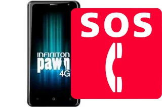 Llamadas de emergencia en Infiniton Pawn 4G