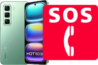 Llamadas de emergencia en Infinix Hot 50