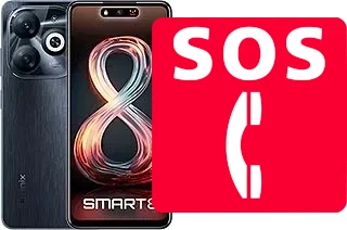 Llamadas de emergencia en Infinix Smart 8 (India)