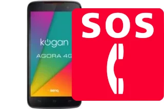 Llamadas de emergencia en Kogan Agora 4G