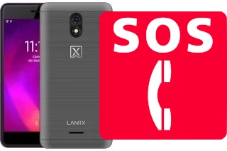 Llamadas de emergencia en Lanix X550