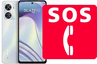 Llamadas de emergencia en Lava Blaze Pro 5G