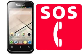 Llamadas de emergencia en Lenovo A369i