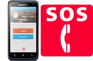 Llamadas de emergencia en Lenovo A526