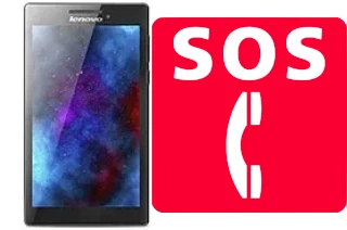 Llamadas de emergencia en Lenovo Tab 2 A7-30