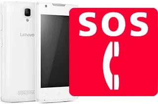 Llamadas de emergencia en Lenovo Vibe A