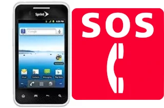 Llamadas de emergencia en LG Optimus Elite LS696