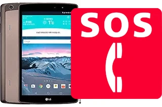 Llamadas de emergencia en LG G Pad II 8.3 LTE