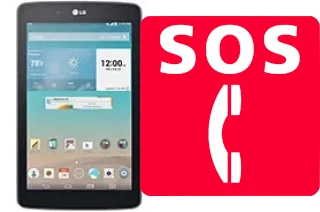 Llamadas de emergencia en LG G Pad 7.0 LTE