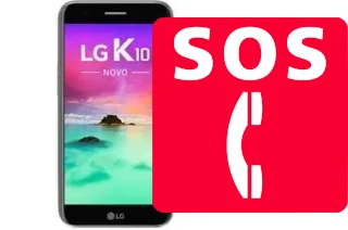 Llamadas de emergencia en LG K10 Novo