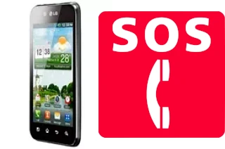 Llamadas de emergencia en LG Optimus Black