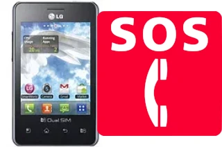 Llamadas de emergencia en LG Optimus L3 E405