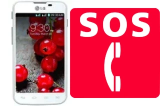 Llamadas de emergencia en LG Optimus L5 II Dual E455