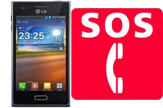 Llamadas de emergencia en LG Optimus L5 E610