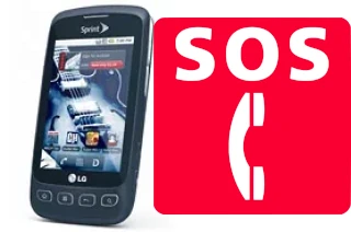 Llamadas de emergencia en LG Optimus S