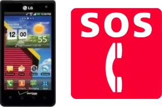 Llamadas de emergencia en LG Optimus Zone