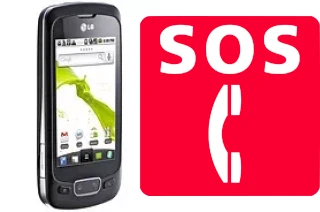 Llamadas de emergencia en LG Optimus One P500